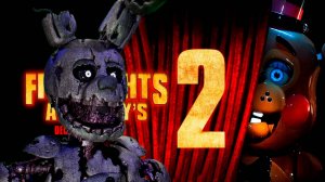 РЕАКЦИЯ Спрингтрапа на ТРЕЙЛЕР к фильму  ФНАФ 2