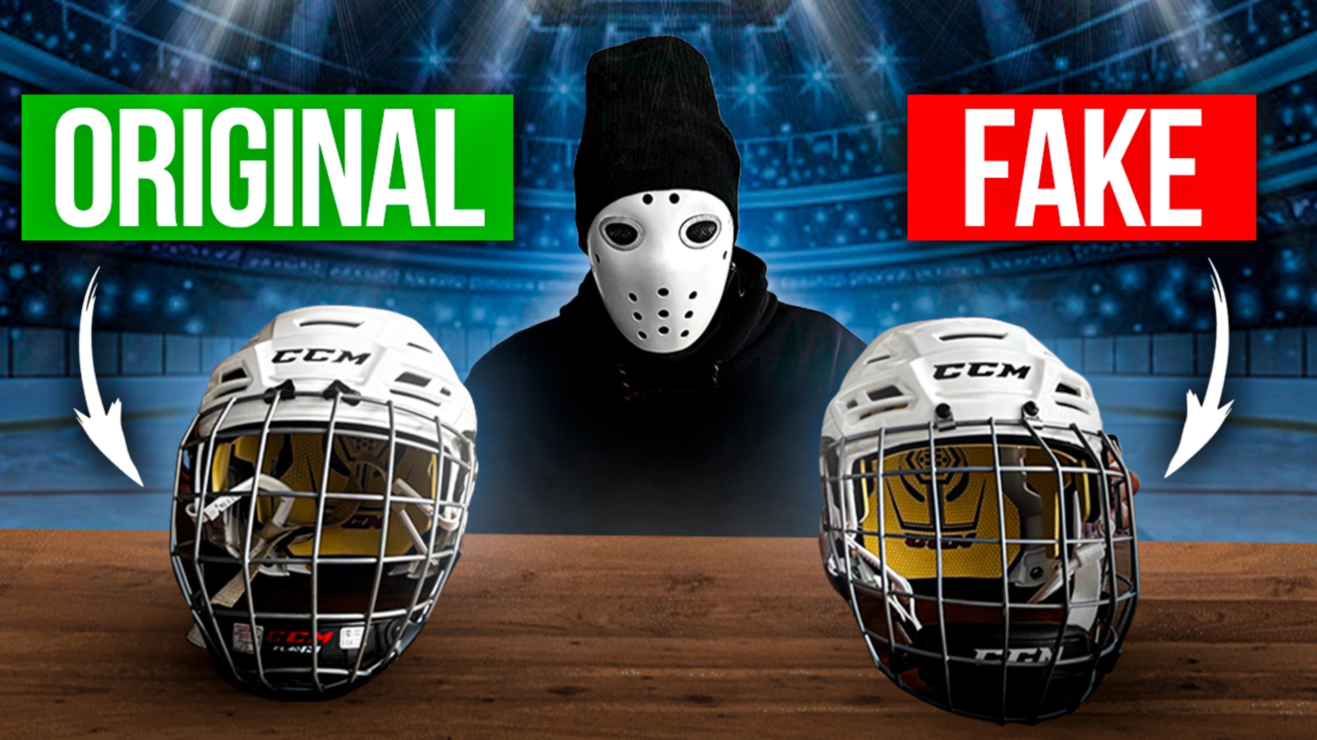 8 отличий оригинала от подделки \ Шлем CCM Tacks смотреть онлайн