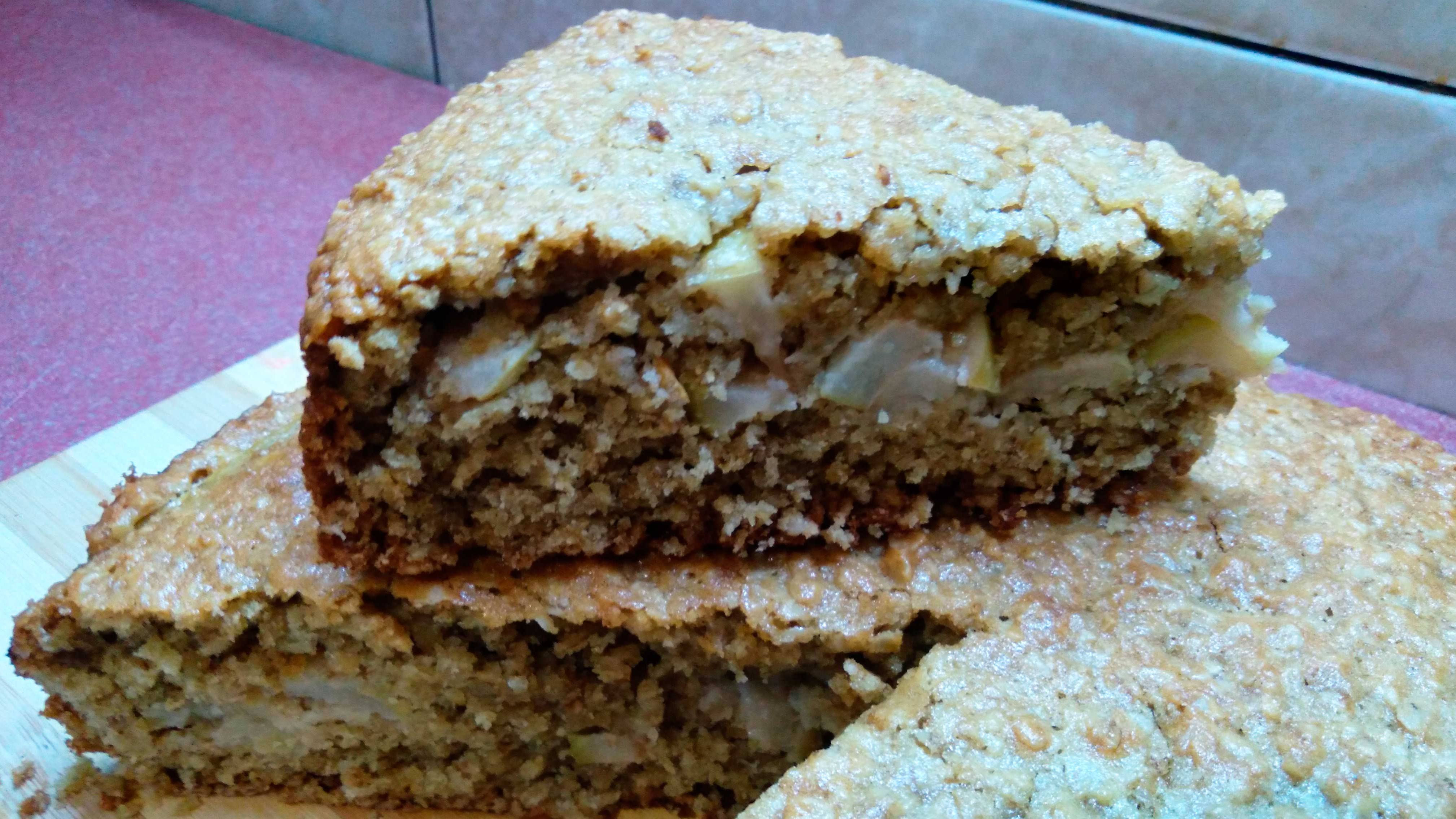 Яблочный пирог из овсяных хлопьев смотреть онлайн