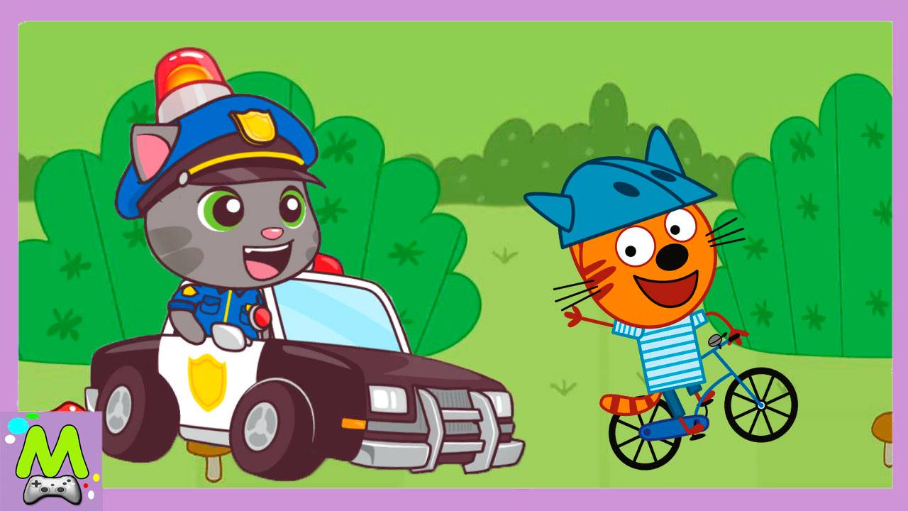 Три Кота против Говорящего Тома.Домашние Бегалки и Погоня за Конфетами.Кто Самый Быстрый смотреть онлайн