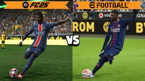 ⚽Сравнение eFootball 2025 vs FC 25 [Лучшие симуляторы футбола ?]
