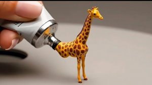 Видео для детей. Животные из тюбика, играем и смотрим. Детям