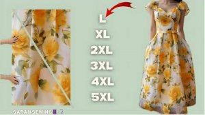 Самая желанная выкройка платья 2025 года . Просто, стильно и доступно для начинающих