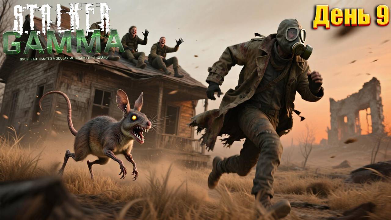 STALKER ANOMALY GAMMA | МАКСИМАЛЬНАЯ СЛОЖНОСТЬ | День 9 смотреть онлайн