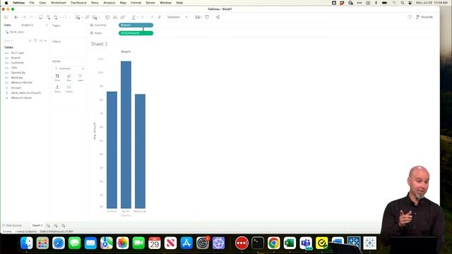 003. 1.2 Tableau Bank Data смотреть онлайн
