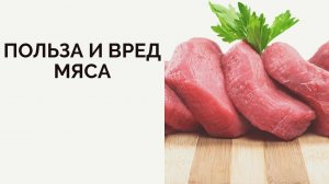 Мясо.. Польза или вред