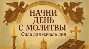 Начни день с молитвы «Сила для начала дня»