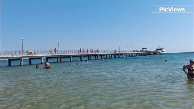 АНАПА пляж ВИТЯЗЕВО сегодня 6 сентября 2025. Море и погода в Анапе сейчас. Есть ли мазут на пляжах? смотреть онлайн