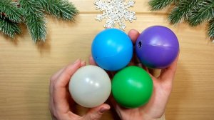 Жалко выбрасывать старые шарики, Новогодние ёлочные игрушки своими руками из фоамирана. Новогодние