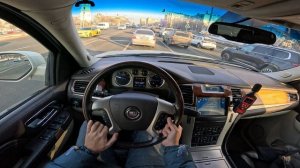 2011 CADILLAC ESCALADE / КАДИЛЛАК ЭСКАЛЕЙД 6.2 автомат 409 л.с. | Тест драйв от первого лица