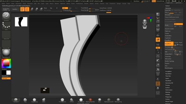 17-Turning Our Main Body Into A High Poly Part2