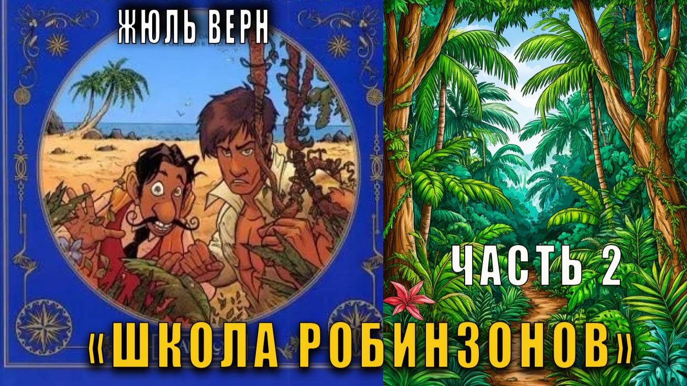 Жюль Верн "Школа робинзонов" (часть 2)