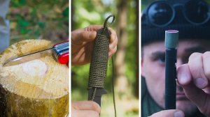 Отличные ЛАЙФХАКИ, навыки ВЫЖИВАНИЯ и полезные ХИТРОСТИ в походе и на кемпинге!