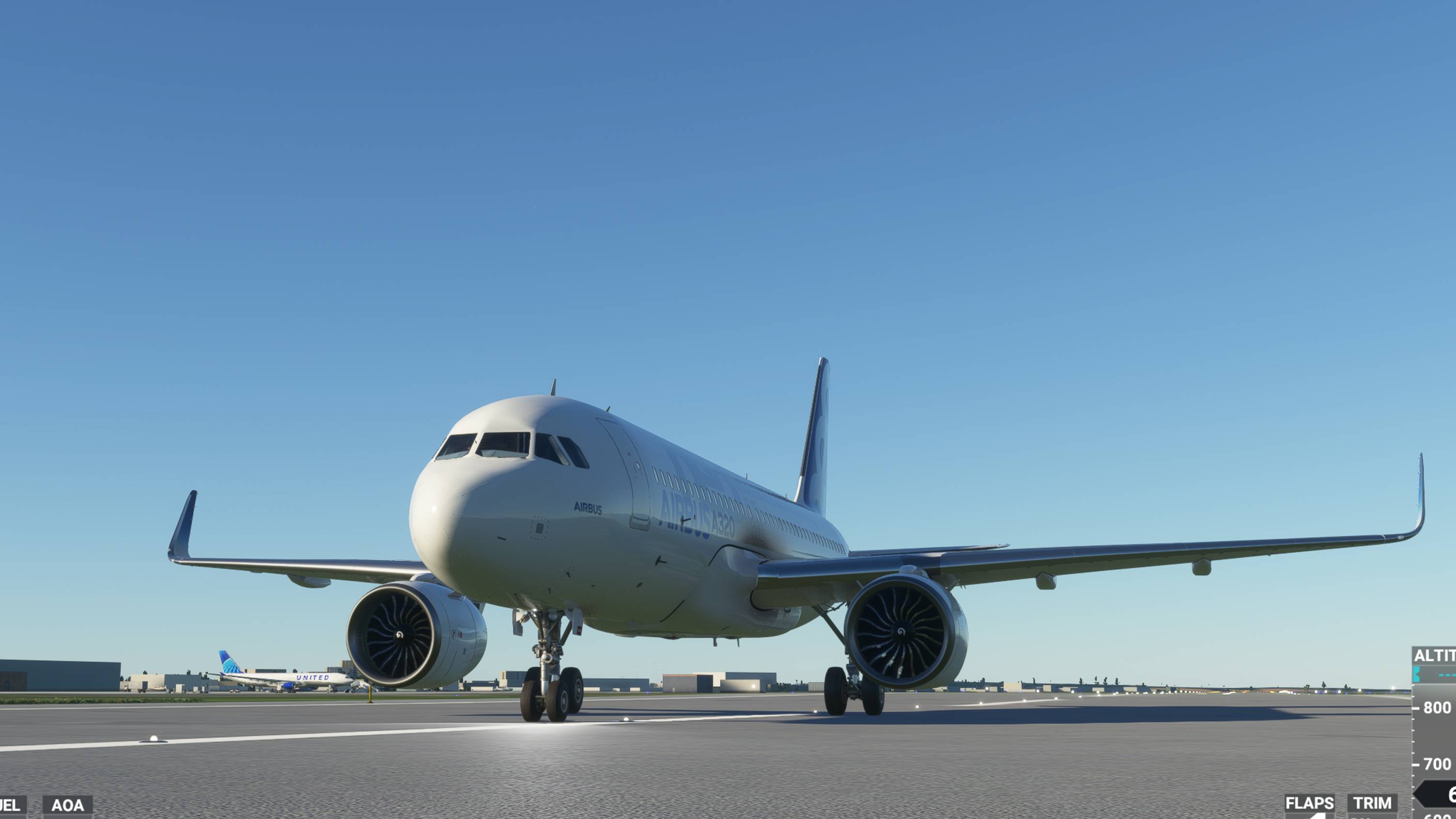 Посадка во внуково на Airbus a320 neo в MSFS2020 смотреть онлайн