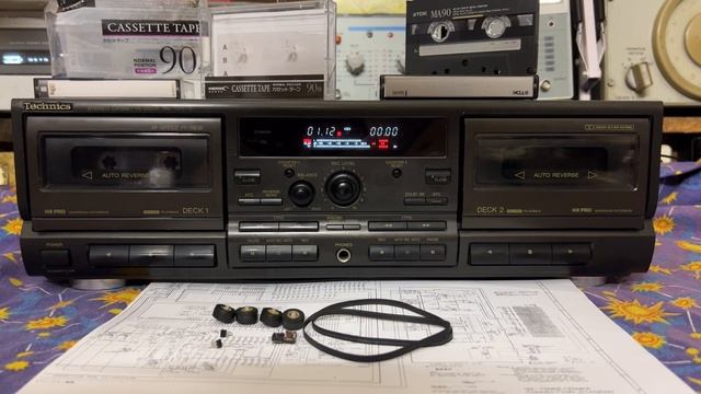 Японец метал против китайского нормала тип 1! Битва кассет на деке Technics RS-TR575 смотреть онлайн