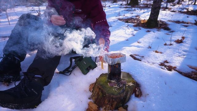 Полезные Зимние навыки Выживания и Бушкрафт лайфхаки в лесу! смотреть онлайн