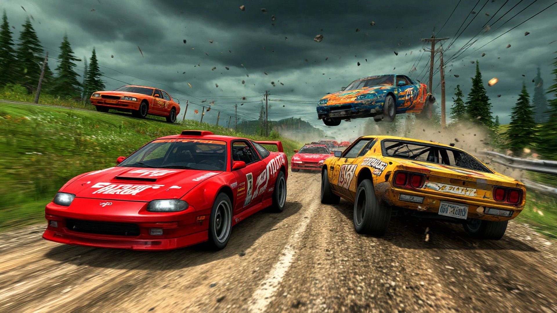 МУЛЬТИКИ ПРО МАШИНКИ 🏁🔥 ГОНКИ БЕЗ ПРАВИЛ: Весёлые гонки и забавные столкновения смотреть онлайн