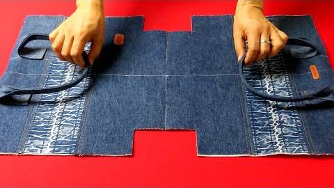 Никогда не выбрасывай пояс от джинсов! Он может стать роскошной сумкой