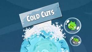 Angry Birds Space. COLD CUTS (бонус 1) 3 stars. Прохождение от SAFa