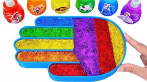 ИГРАЕМ В РАЗНОЦВЕТНЫЕ СЛАЙМЫ ЗАЛИВАЕМ В ФОРМУ РУКИ ВИДЕО ДЛЯ ДЕТЕЙ ДЕТСКИЙ КАНАЛ ИГРАЛКИ-ЗАЛИПАЛКИ