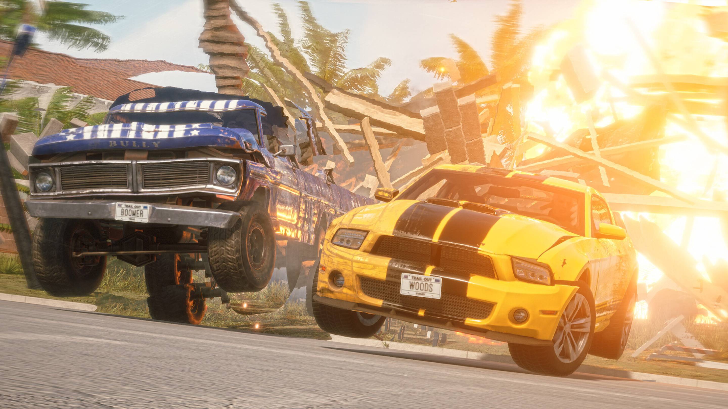 Trail Out, духовная преемница FlatOut, обзавелась множеством нового контента смотреть онлайн