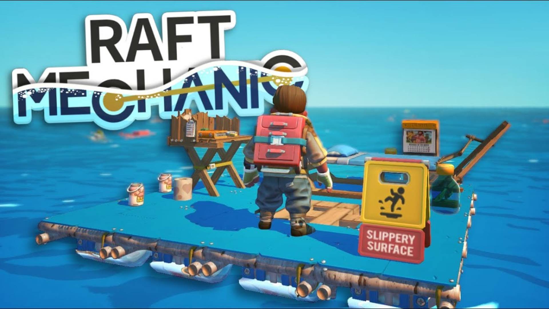 Scrap Mechanic!(Raft Mechanic #2 Выжить в океане)