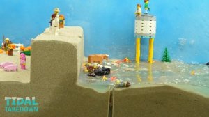 Катастрофа на подземной ферме - Эксперимент по прорыву плотины цунами