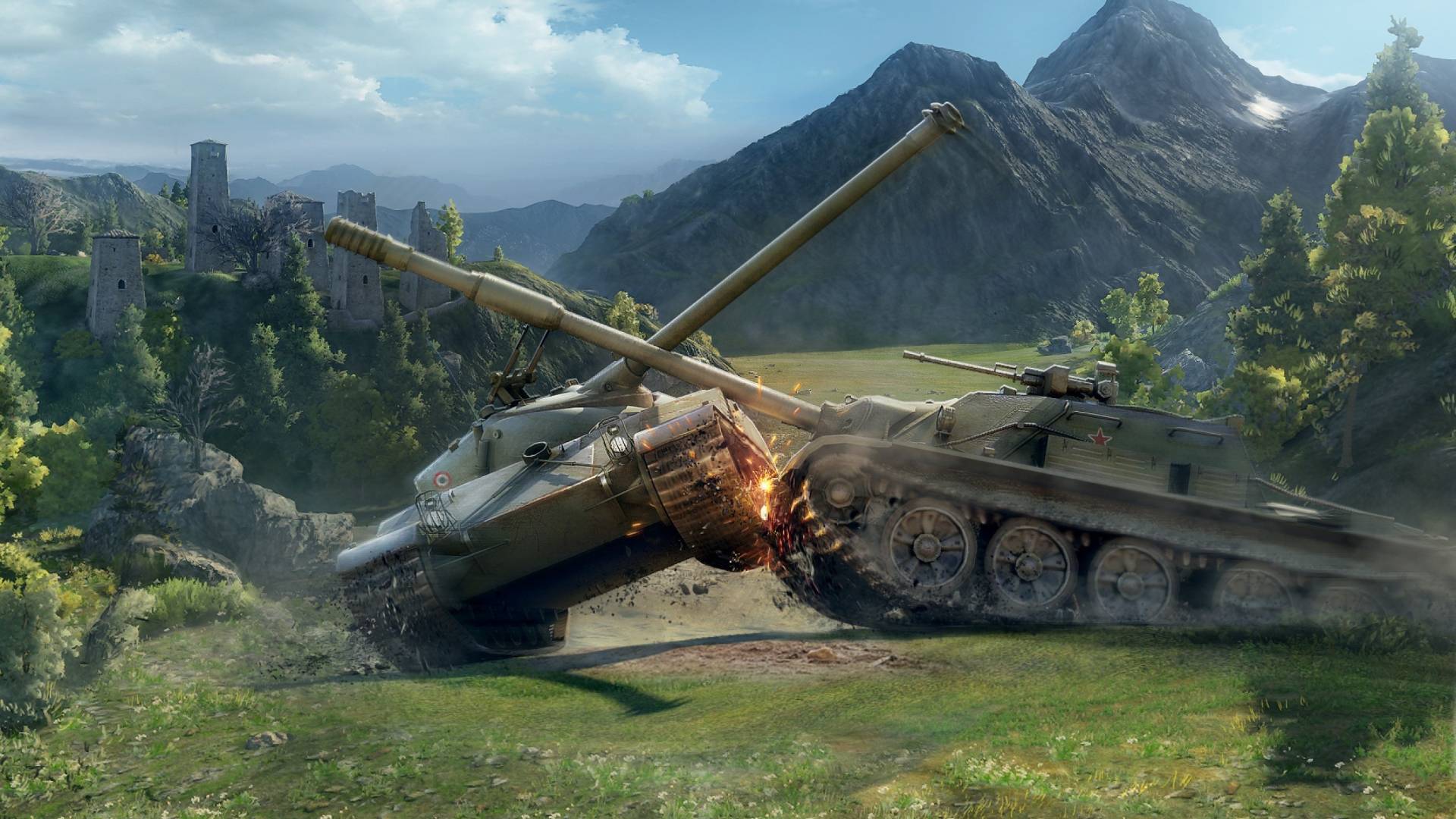 МИР ТАНКОВ (СРАЖЕНИЯ БЕЗ КОММЕНТАРИЕВ) #7