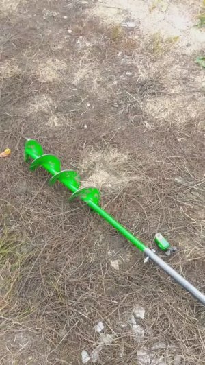 земляной бур для аббисинской скважины своими руками