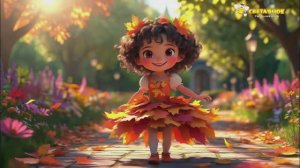 ЛИСТОЧКИ ТАНЦУЮТ (осенняя песенка для малышей)