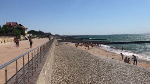 Береговое. Пляж Приморский