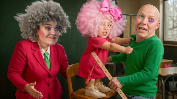 ДОЧКА СТРАШНОЙ УЧИЛКИ 3D держит всю ШКОЛУ в СТРАХЕ!