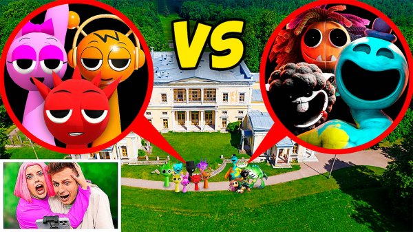 срочно! SPRUNKI vs POPPY PLAYTIME в реальной жизни !!