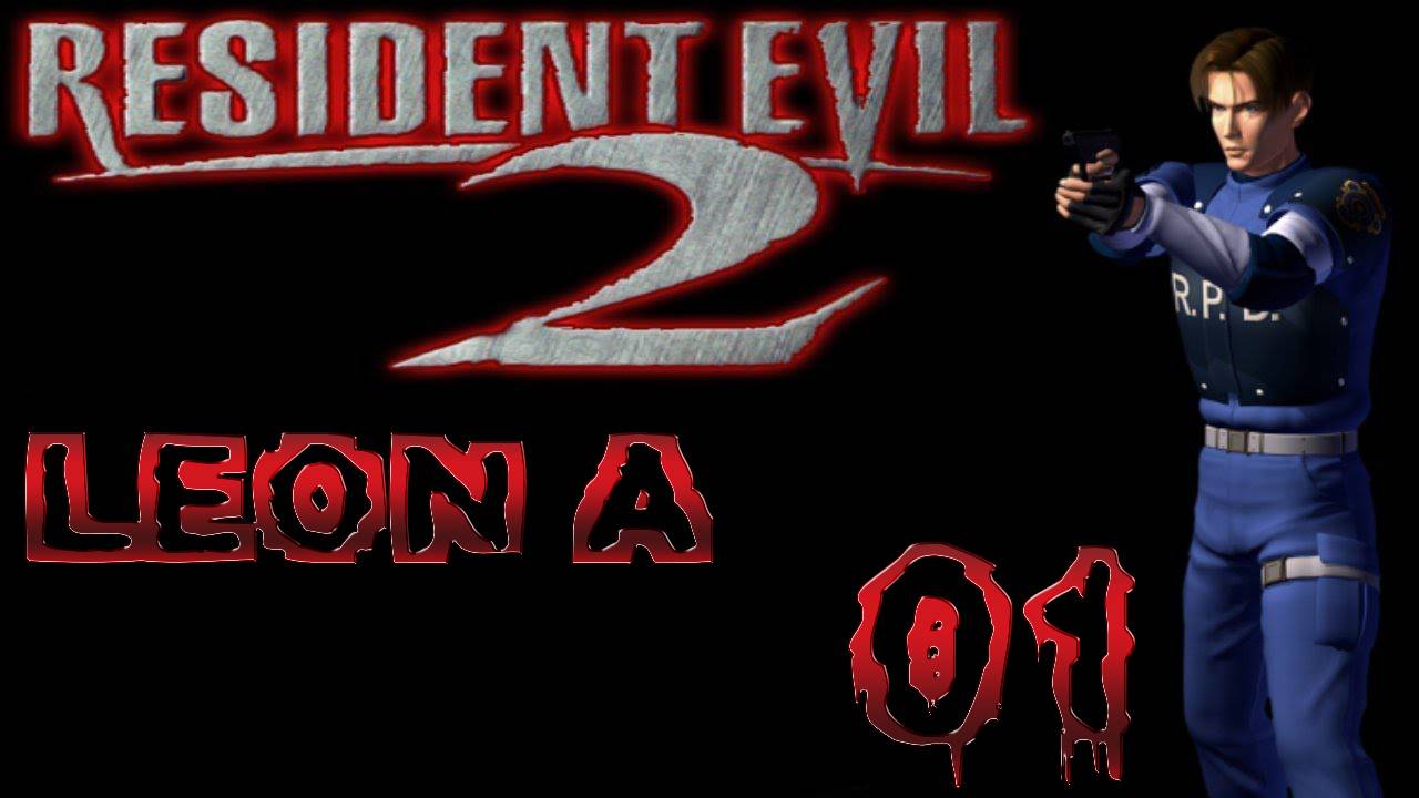 RESIDENT EVIL 2 (PSone) - Леон А. Начинаем путь. 01