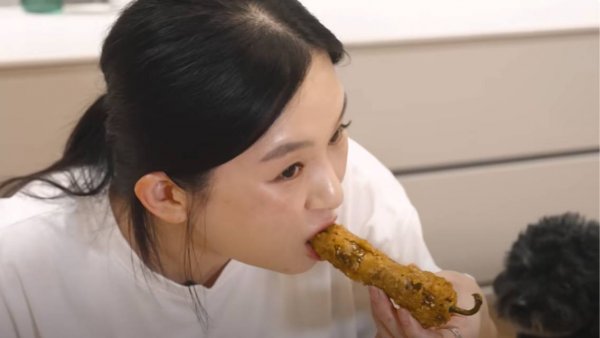 🔥🍲 Мукбанг и Mukbang: Домашний гигантский жареный красный перец и корейские фрикадельки