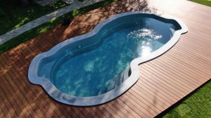 Композитный бассейн"Манхеттен" 8,2 х 3,7м, Franmer