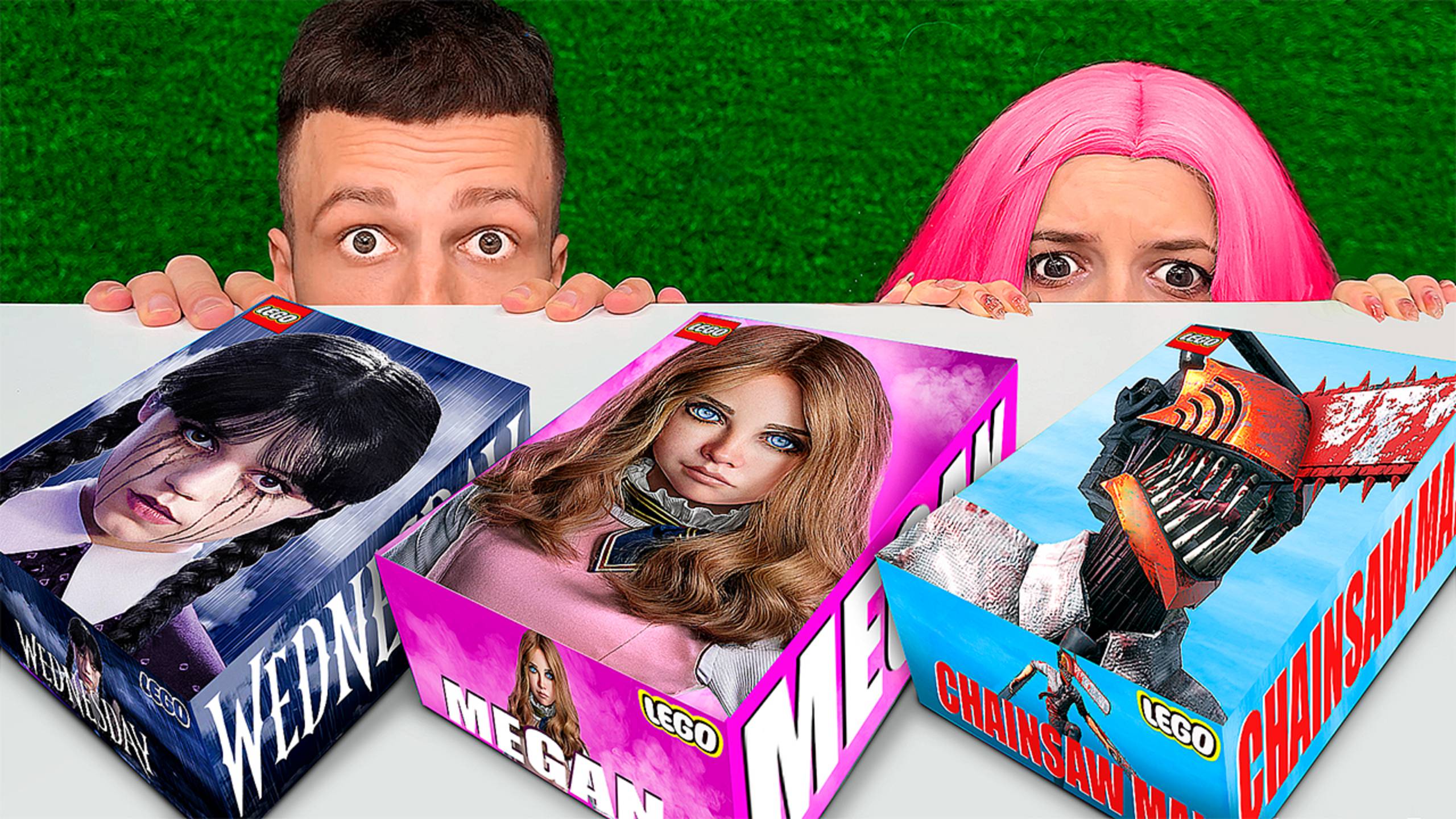 НЕ ОТКРЫВАЙ ЛЕГО НАБОР Wednesday, M3GAN, CHAINSAW MAN в 3:00 НОЧИ! смотреть онлайн