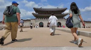 Прекрасная прогулка по улицам Чонно, площадь Кванхвамун и дворец Кенбоккун)=