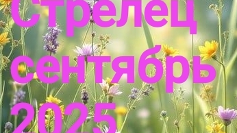 Стрелец. Сентябрь 2025 год. 🍁🍁🍁 смотреть онлайн