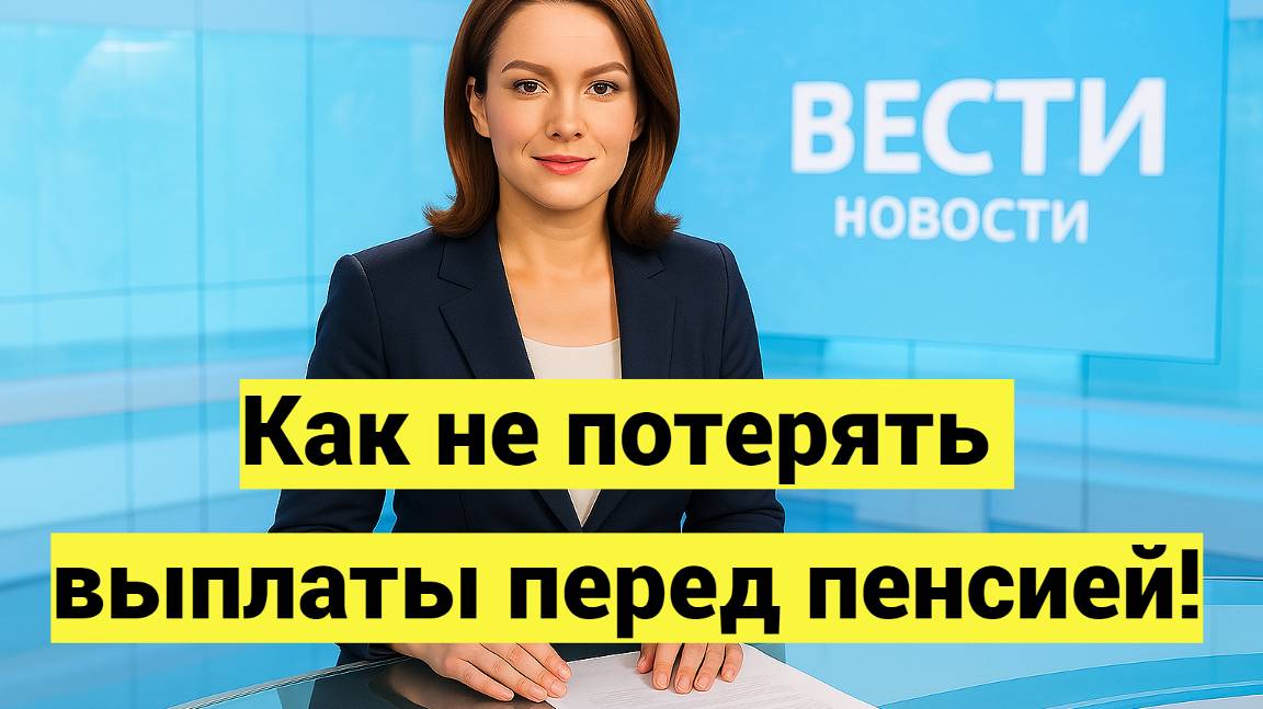 Как не потерять выплаты перед пенсией смотреть онлайн