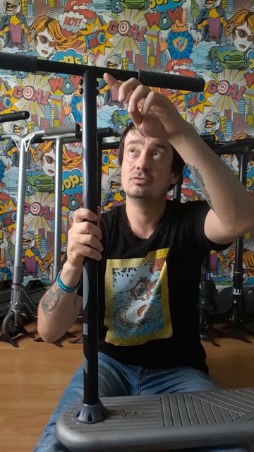 Обзор на батутный трюковой самокат techteam rotor (теч тим ротор) от Самокаткрут смотреть онлайн