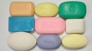 асмр резка мыла. cutting soap