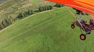 Е-12НК полёт в умеренную болтанку