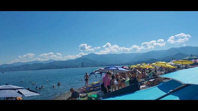 Море, пляж Батуми август 2025 смотреть онлайн