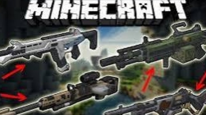 МОД НА ОРУЖИЕ МАЙНКРАФТ ПЕ смотреть онлайн