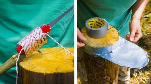 Отличные Бушкрафт ЛАЙФХАКИ и навыки ВЫЖИВАНИЯ на природе