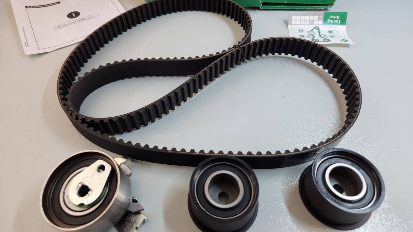 INA 530004910 комплект ГРМ Opel Omega B, Vectra B, Astra F, Chevrolet Lacetti, Daewoo Leganza