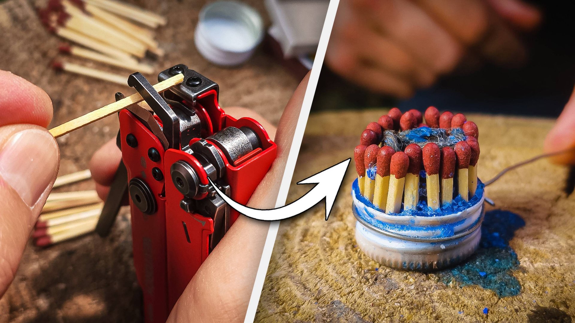 Сделал СУПЕР мини-горелку для выживания и похода! Бушкрафт хитрости смотреть онлайн