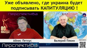 ✅ ПЕРСПЕКТИВА | В. В. ПЯКИН: Уникальный УДАР по ЗАПАДУ, которого ещё не было!