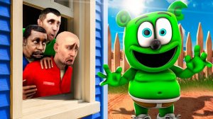 МИШКА ГУМИБЕР! СТРАШНЫЙ ГУММИ БЕР ОХОТИТСЯ НА НАС! УГАР И БЕЗУМИЕ В Garry`s Mod